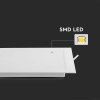 Panel LED V-TAC wpuszczany premium downlight 12W kwadrat 170x170 VT-61012 4000K 1200lm